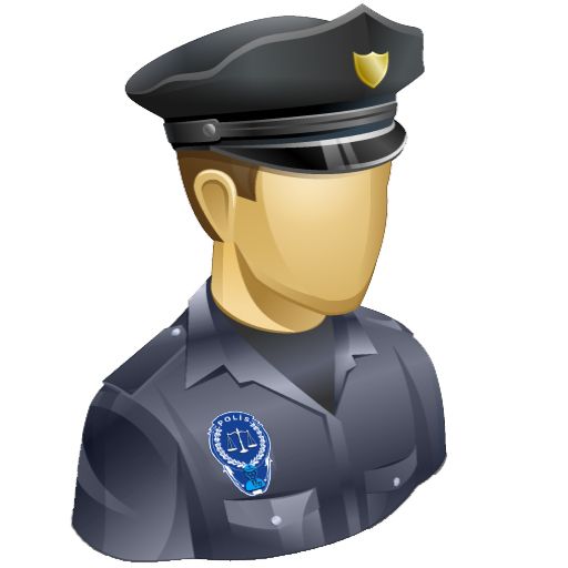 警察 PNG透明元素免抠图素材 16素材网编号:89069