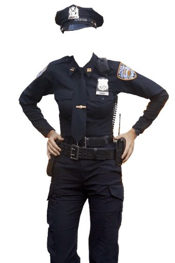 警察框架套装 PNG免抠图透明素材 16设计网编号:89073