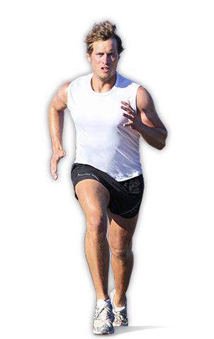 Running man PNG image 图片编号:11671