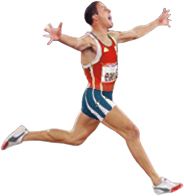 Running man PNG image 图片编号:1