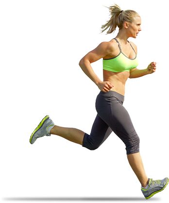 奔跑的女人PNG免抠图透明素材 素材天下编号:11705