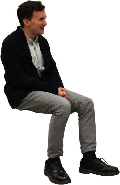 坐着的男人 PNG免抠图透明素材 16设计网编号:11494