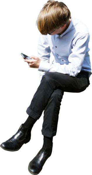 坐着的男人 PNG免抠图透明素材 16设计网编号:11503