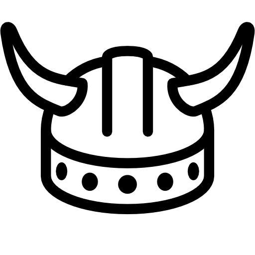 维京头盔标志 PNG免抠图透明素材 普贤居素材编号:58466