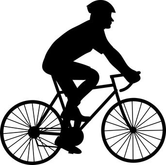 骑自行车的人 PNG透明元素免抠图素材 16素材网编号:55735