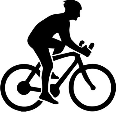骑自行车的人 PNG透明背景免抠图元素 素材中国编号:55754
