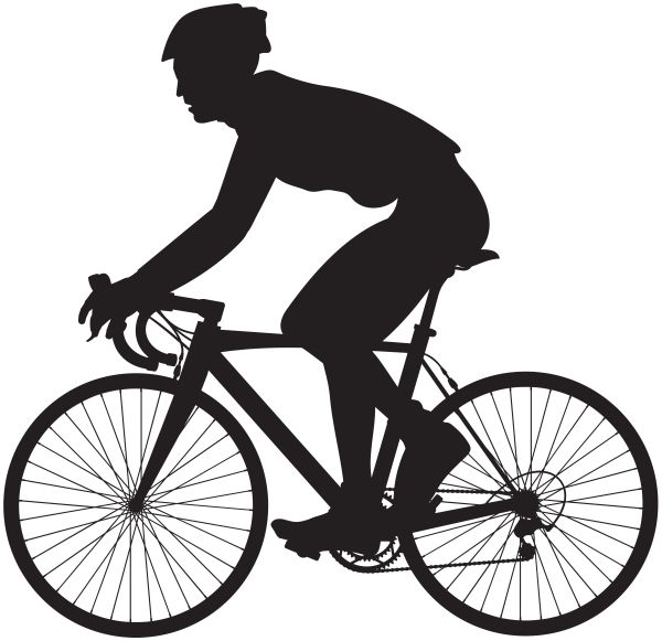 骑自行车的人 PNG透明背景免抠图元素 素材中国编号:55653