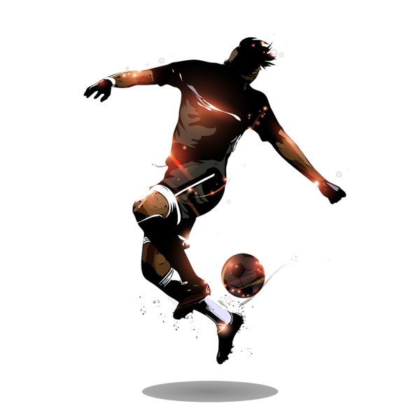 足球运动员 PNG透明背景免抠图元素 16图库网编号:81532