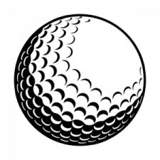 高尔夫球 PNG透明背景免抠图元素 素材中国编号:69235