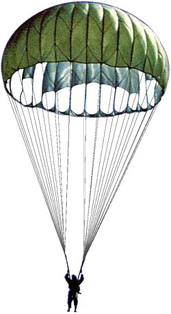 降落伞 PNG透明元素免抠图素材 16素材网编号:19413