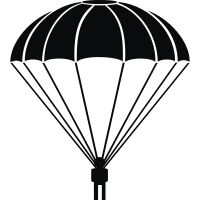 降落伞 PNG透明背景免抠图元素 16图库网编号:19414