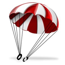 降落伞 PNG免抠图透明素材 16设计网编号:19422