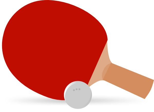 乒乓球拍PNG透明背景免抠图元素 16