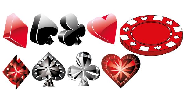 扑克牌 PNG透明背景免抠图元素 素材中国编号:48314