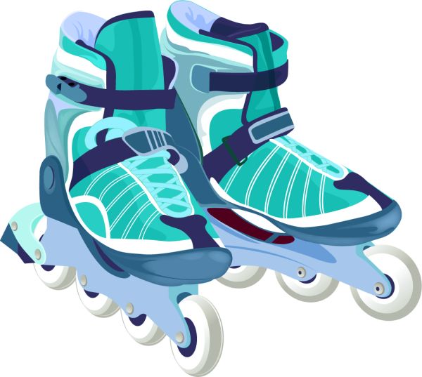 轮滑鞋 PNG透明背景免抠图元素 16图库网编号:37801