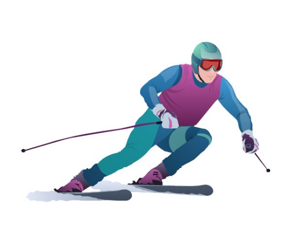 滑雪PNG免抠图透明素材 16设计网编号:38217