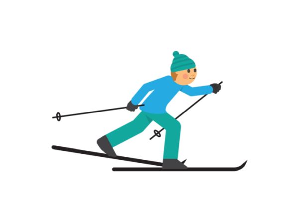 滑雪PNG透明背景免抠图元素 16图库网编号:38228