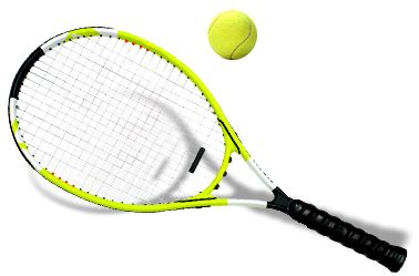网球拍PNG透明元素免抠图素材 16素材网编号:10411