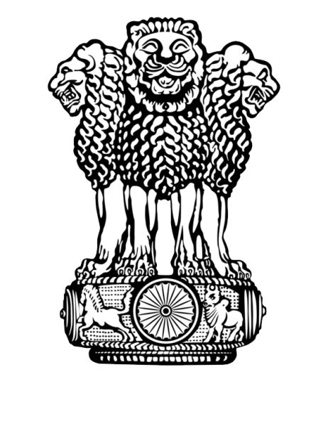 印度国徽 PNG透明元素免抠图素材 16素材网编号:76820