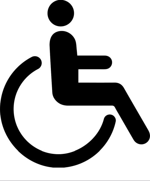 残疾人障碍符号PNG免抠图透明素材 素材天下编号:79855