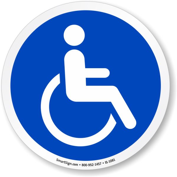 残疾人障碍符号PNG免抠图透明素材 16设计网编号:79956