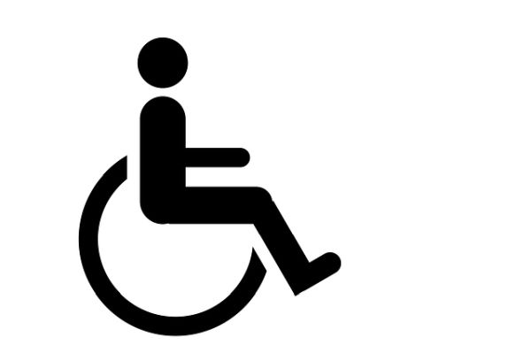 残疾人障碍符号PNG透明背景免抠图