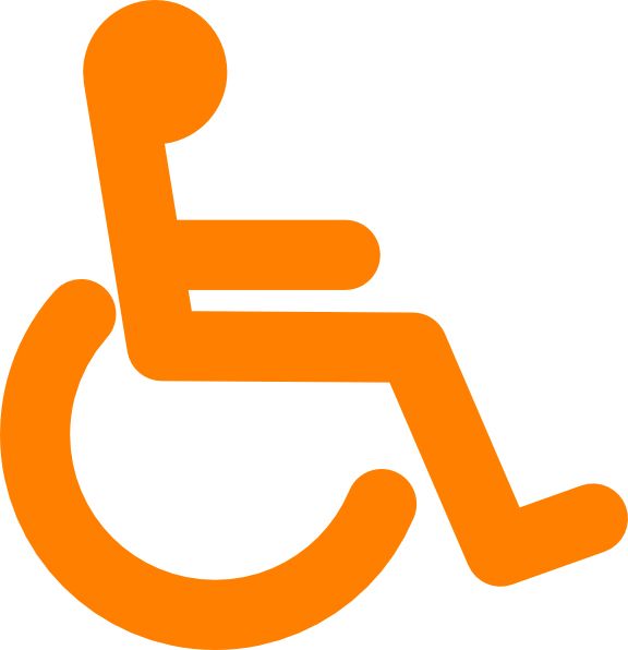 残疾人障碍符号PNG透明背景免抠图元素 16图库网编号:79891