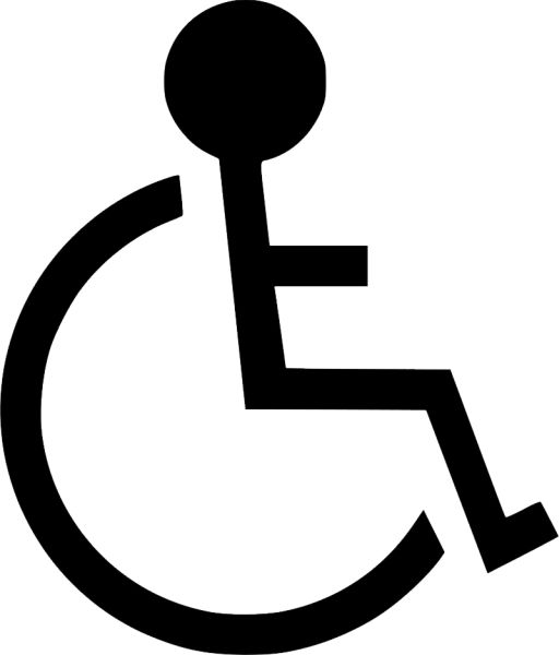 残疾人障碍符号PNG免抠图透明素材 16设计网编号:79893