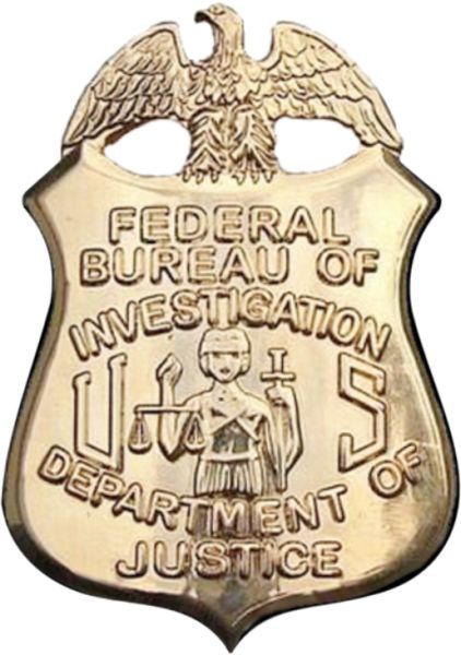 FBI徽章PNG免抠图透明素材 素材中国编号:89224
