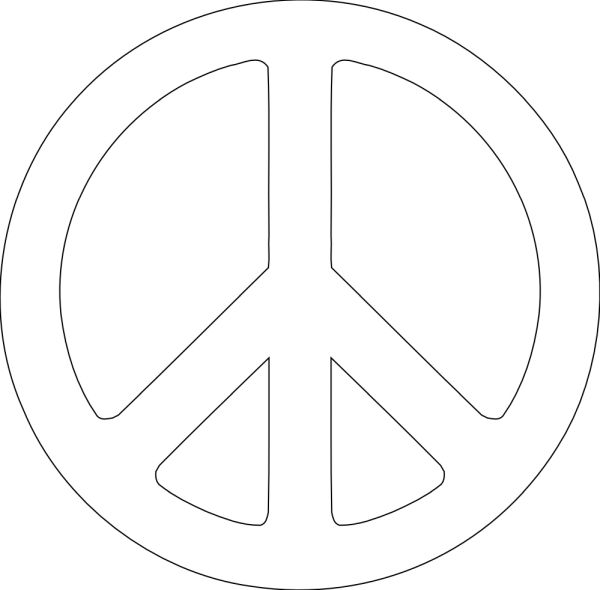 和平符号 PNG免抠图透明素材 16设