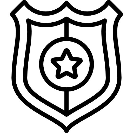 警徽 PNG免抠图透明素材 素材中国编号:89096