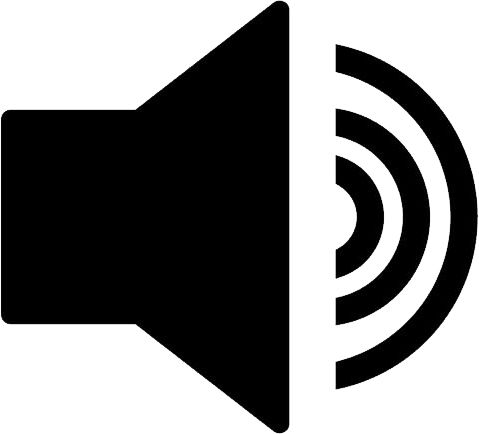 声音图标 PNG透明背景免抠图元素 16图库网编号:99365