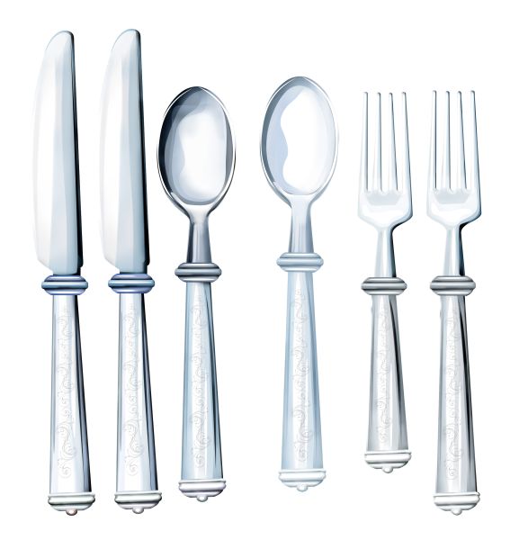 勺子、叉子、刀子PNG透明元素免抠图素材 16素材网编号:3049