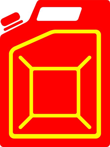 Jerrycan, canister PNG透明背景免抠图元素 素材中国编号:43718