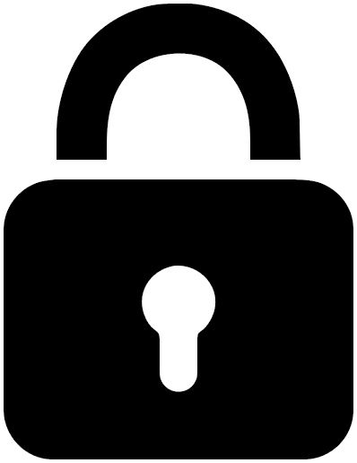 挂锁PNG透明背景免抠图元素 16图库网编号:9416