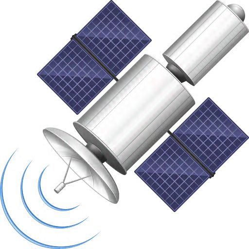 卫星PNG透明元素免抠图素材 16素材网编号:106147