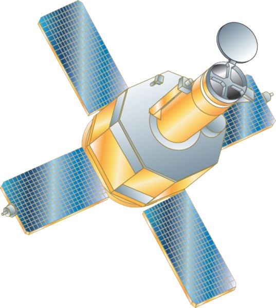 卫星PNG透明元素免抠图素材 16素材网编号:106166