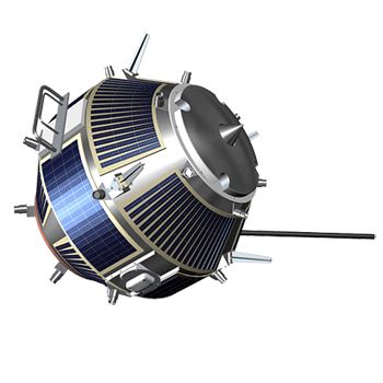 卫星PNG免抠图透明素材 16设计网编号:106173