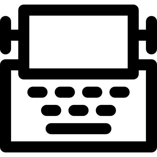 打字机 PNG免抠图透明素材 16设计网编号:68543