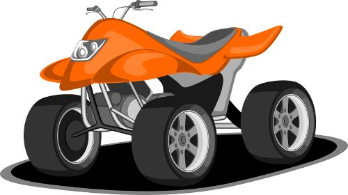 ATV, 四轮摩托车 PNG透明背景免抠图元素 素材中国编号:94291