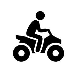 ATV, 四轮摩托车 PNG透明背景免抠