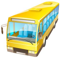 巴士PNG免抠图透明素材 普贤居素材编号:8619