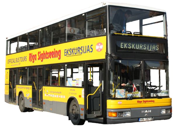 城市公交车PNG透明背景免抠图元素 16图库网编号:8633