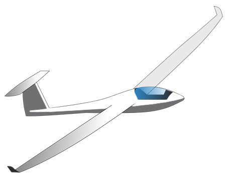 滑翔机 PNG透明背景免抠图元素 16图库网编号:79735