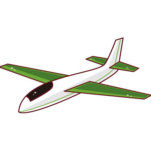 滑翔机 PNG免抠图透明素材 素材天