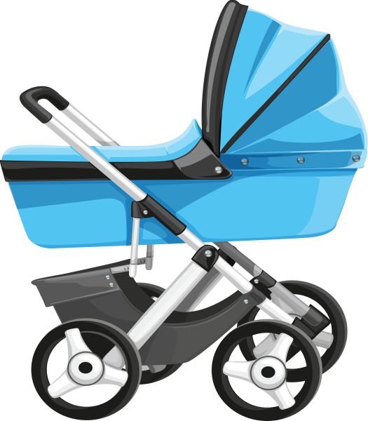 婴儿车 PNG免抠图透明素材 16设计网编号:17903