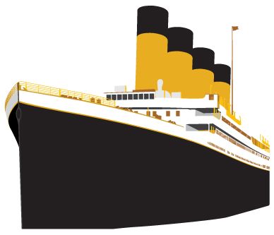 泰坦尼克号 PNG免抠图透明素材 16设计网编号:65372