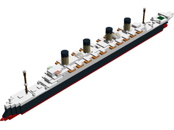 泰坦尼克号 PNG透明背景免抠图元素 16图库网编号:65386