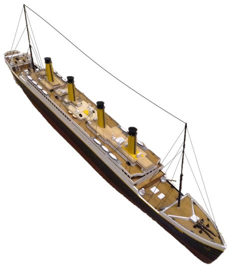泰坦尼克号 PNG透明背景免抠图元素 16图库网编号:65388