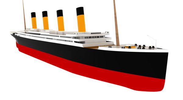 泰坦尼克号 PNG免抠图透明素材 16设计网编号:65354